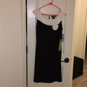 Black & White Cocktail Dress